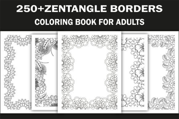 250 Zentangle Border Pages Bundle-KDP: A Graphics Asset Review