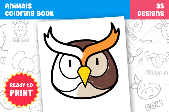 A Designer’s Practical Review of a 35-Page Animals Coloring Book