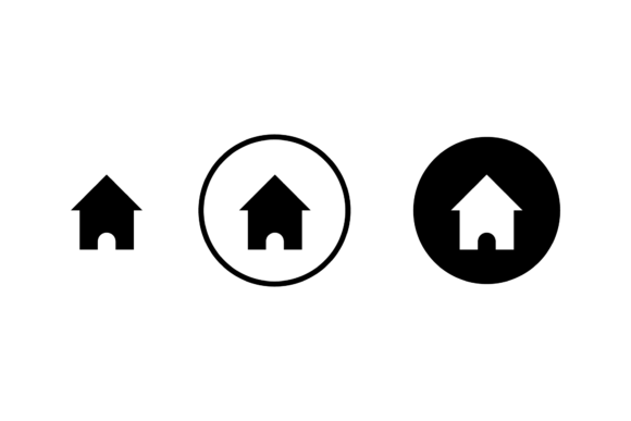 A Graphic Designer Reviews the Homepage Web Icon for Commercial Products
