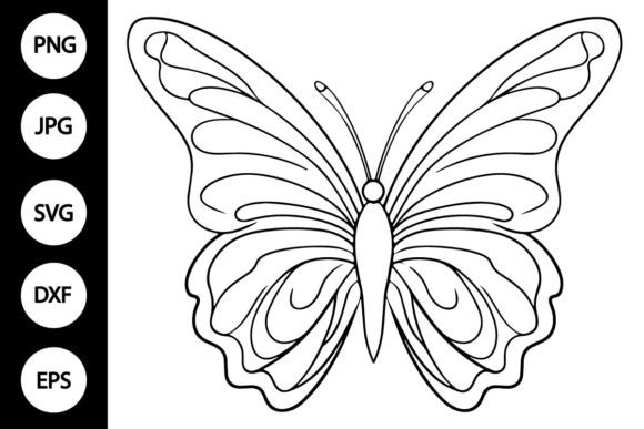 A Graphic Designer’s Review of the Outline Butterfly SVG for Client Projects