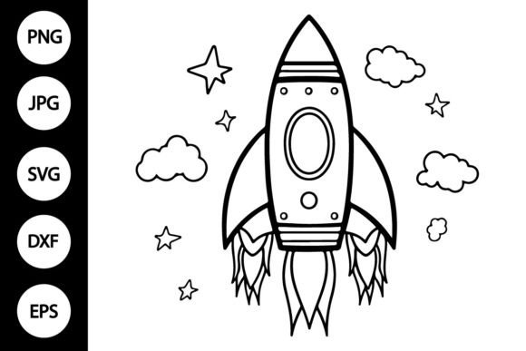 A Graphic Designer’s Take on the Rocket SVG for Craft Projects