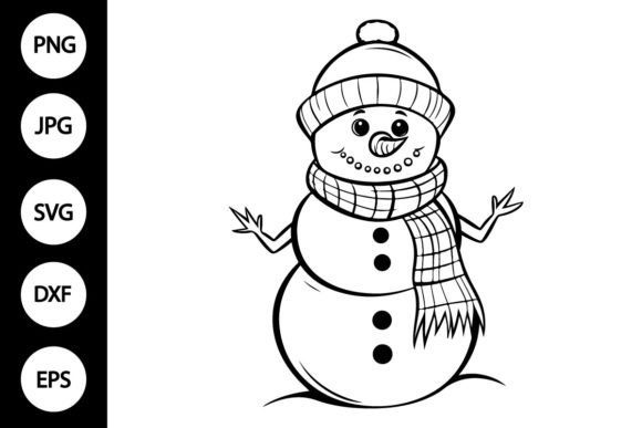 An SVG Snowman: The Perfect Graphic for Crafty Content