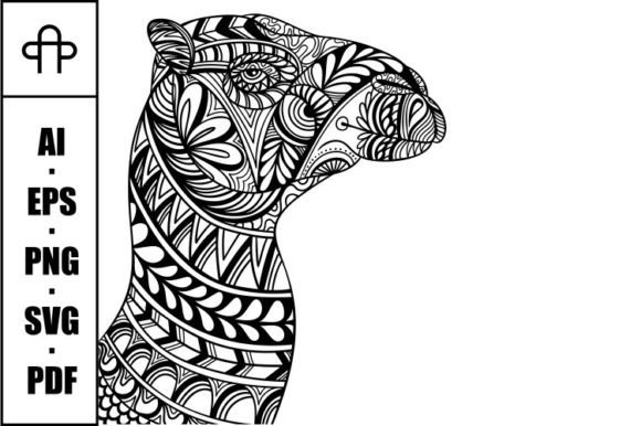 Camel Head Mandala: A Design Asset Review for Graphic Artists