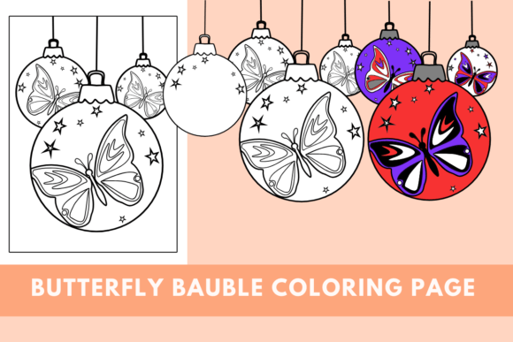 From Graphics to Brand Story: The Christmas Bauble Butterfly Asset