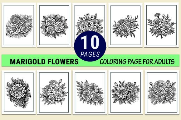 From Graphics to Branding: Marigold Tattoo Drawings in Action