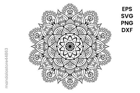 Mandala Colorful Ornament: A Versatile Graphics Asset Review