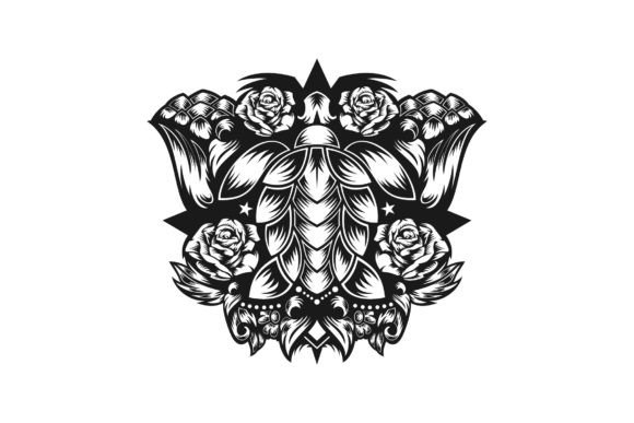 Mandala Turtle: A Detailed Graphic for Coloring Pages and Commercial Products