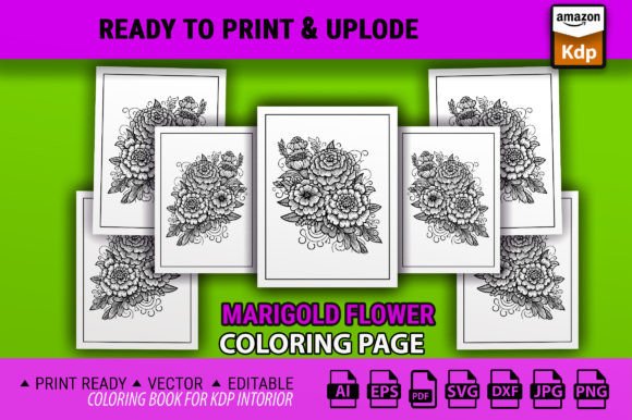 Marigold Tattoo Line Drawing: A Graphic Designer's Review for Real Projects