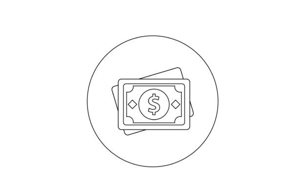 Outline Store Marketplace 9 for Commercial Graphics & Coloring Pages