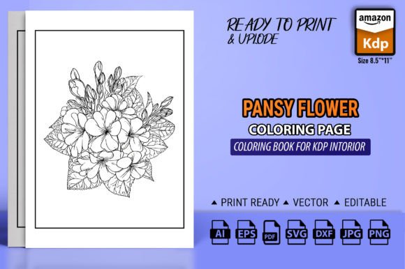 Primrose Vector Illustrations for Embroidery Design